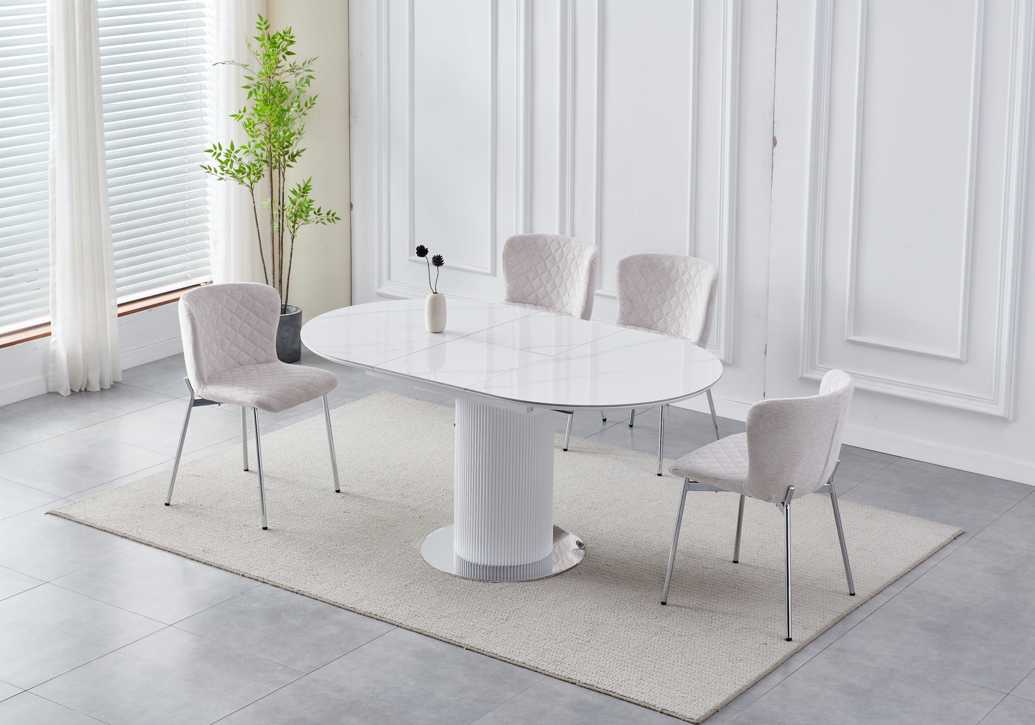 Table ronde extensible Porro