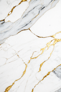 Panneau mural PVC effet marbre Carrara Gold – 120 × 255 cm