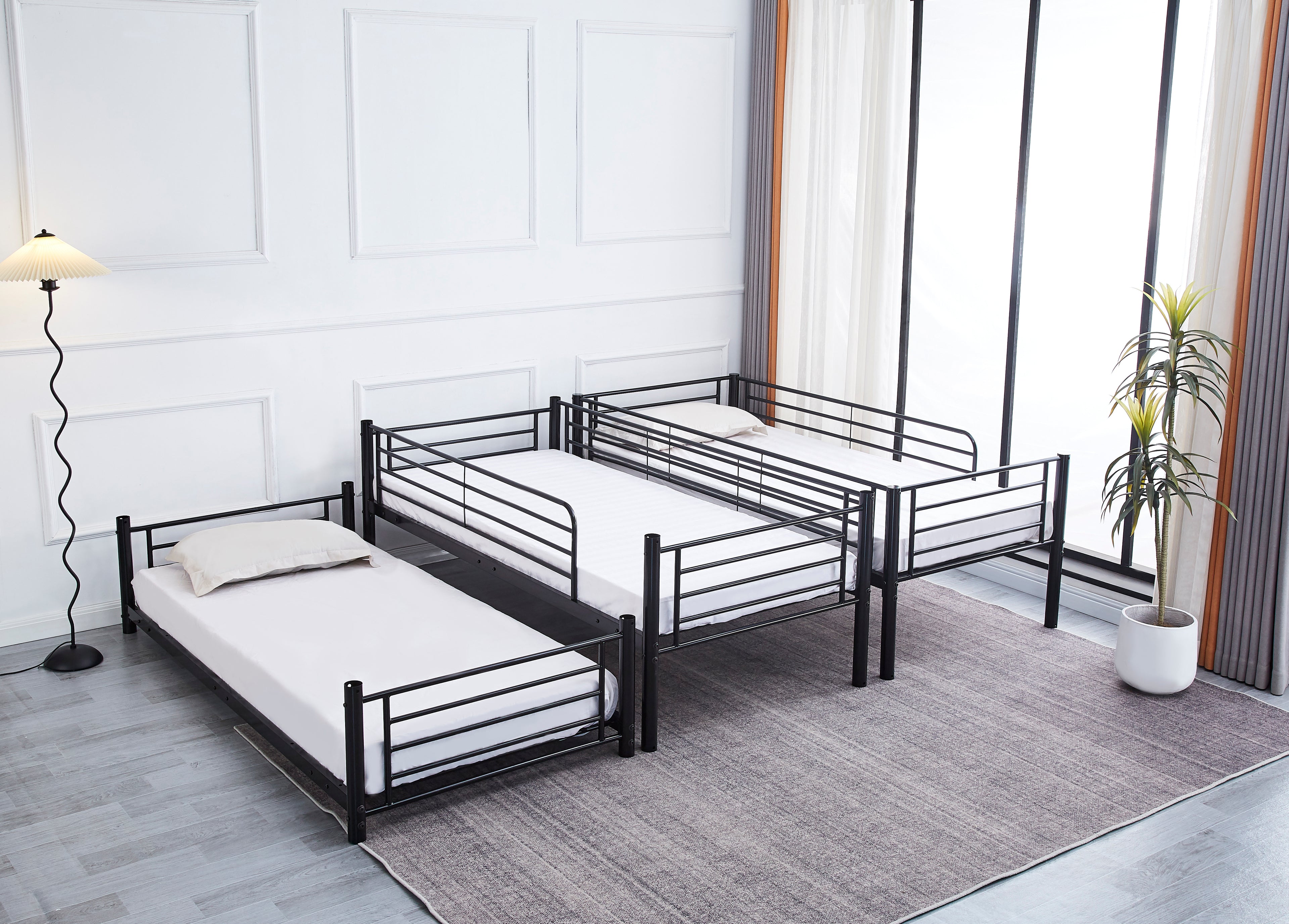 Lit superposé métal 3 couchage