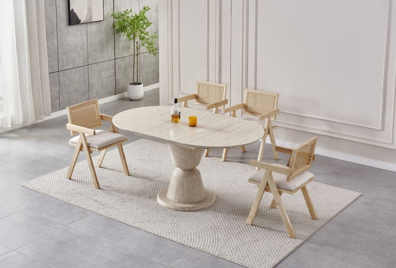 Table ronde extensible ayla