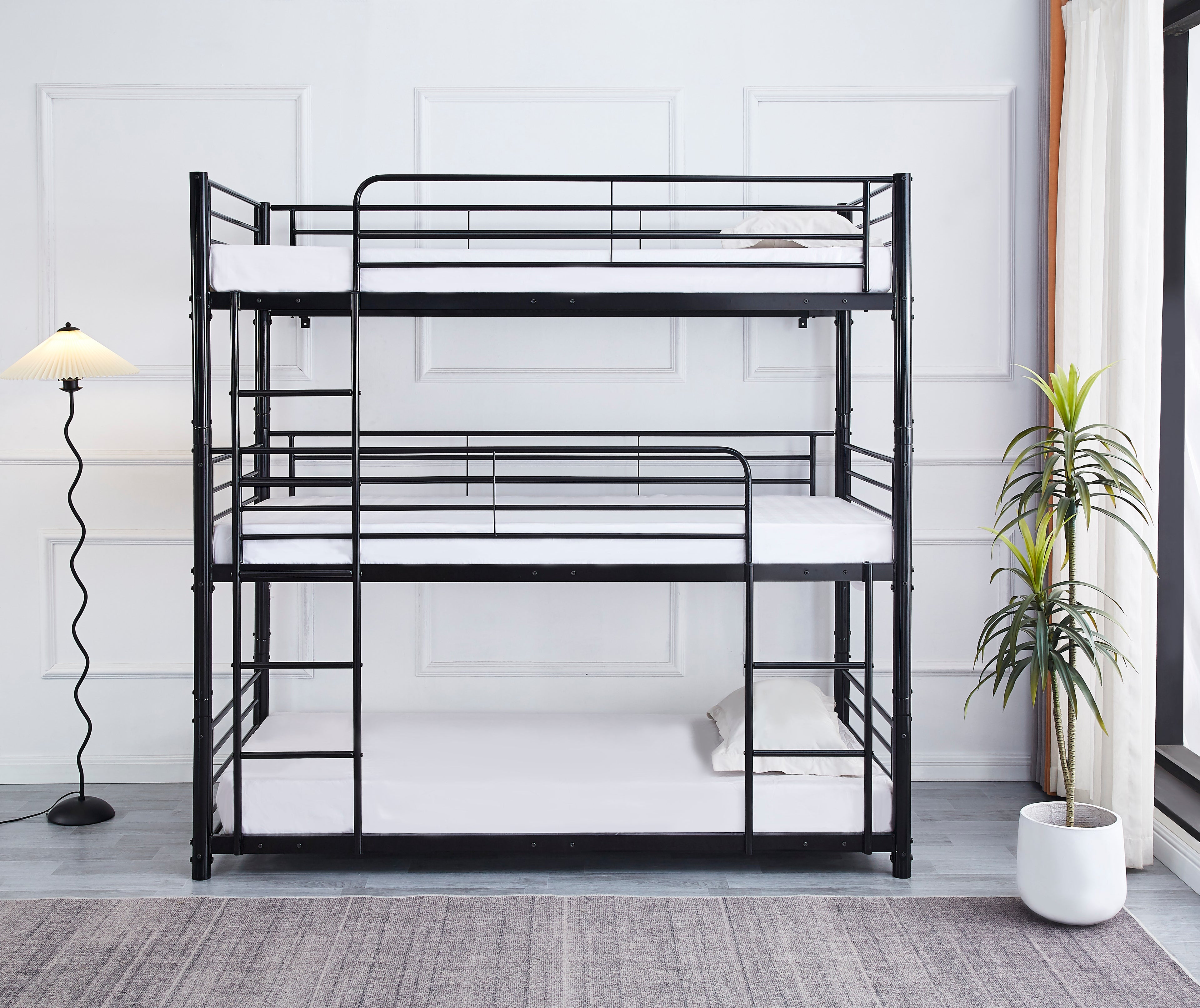 Lit superposé métal 3 couchage