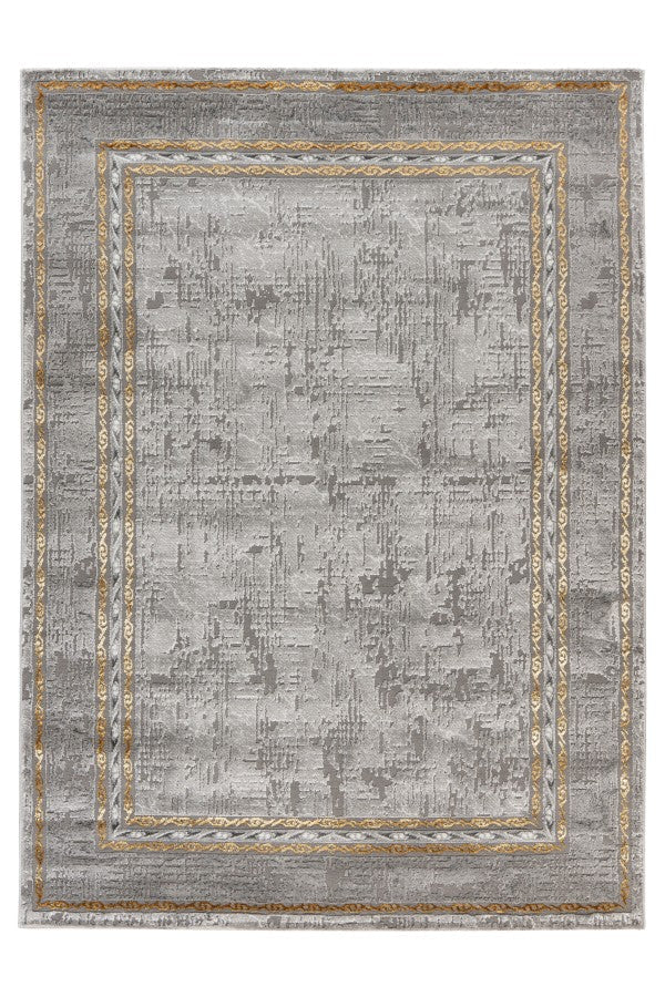 Tapis Marvis gris gold