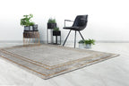 Tapis Marvis gris gold