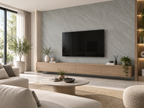 (Lot de 2) Panneau mural SPC Pietra Light – 120 × 280 cm
