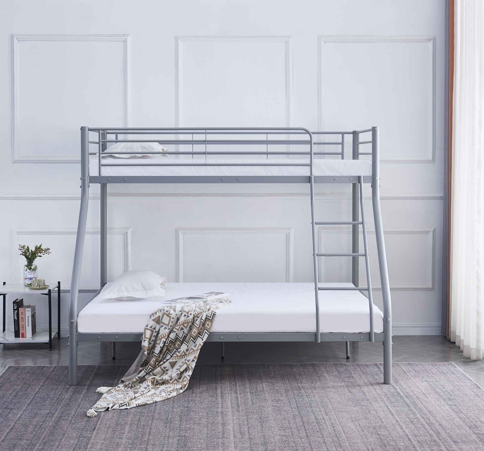 Lit superposé métal 2+1 140x190 et 90x190