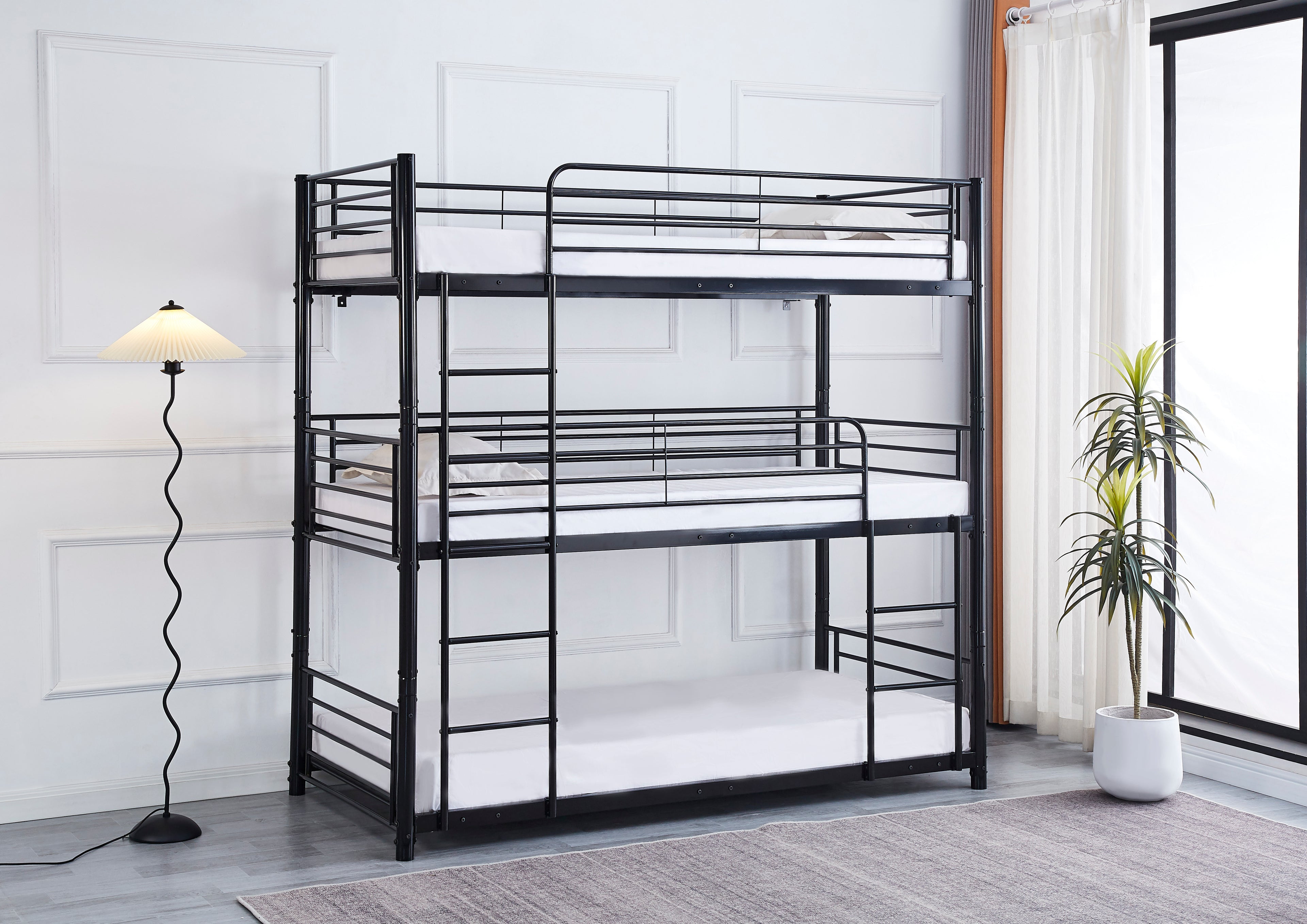 Lit superposé métal 3 couchage