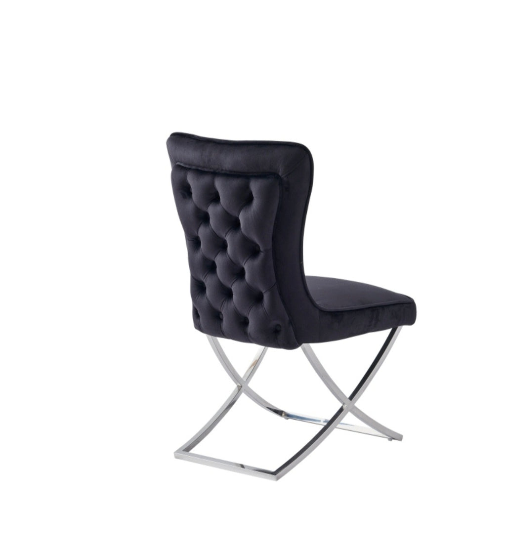 Chaise Milano beige doré