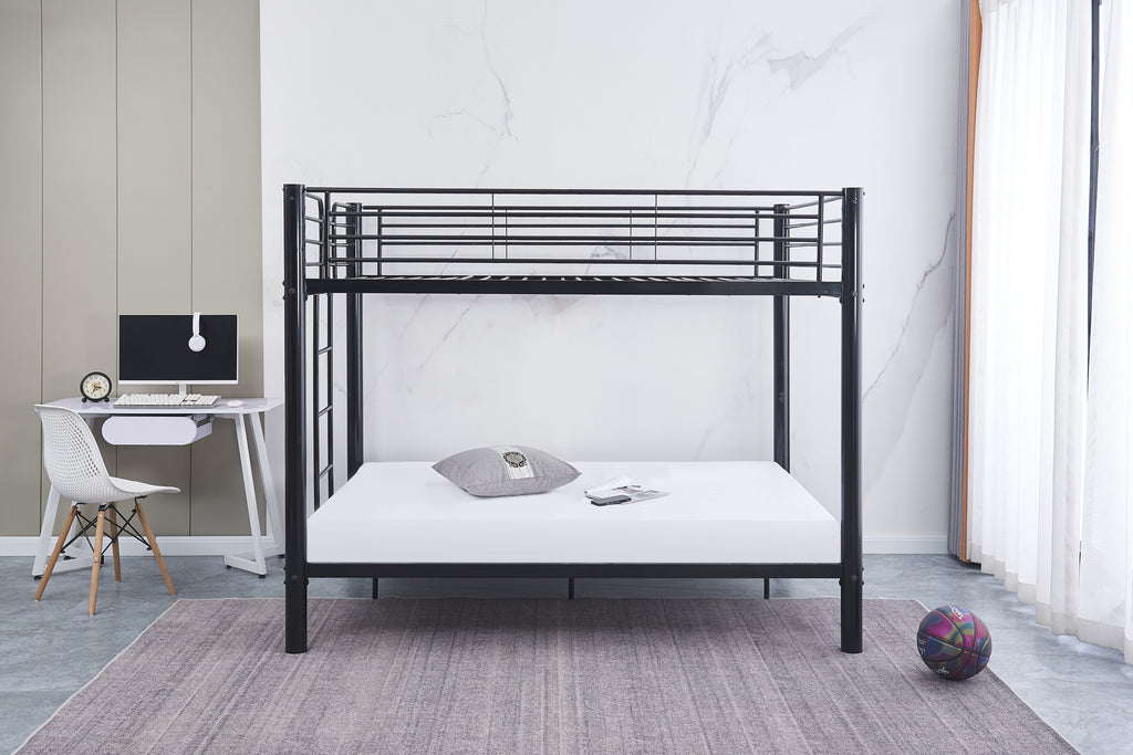 Lit superposé 2+2 noir 140x190