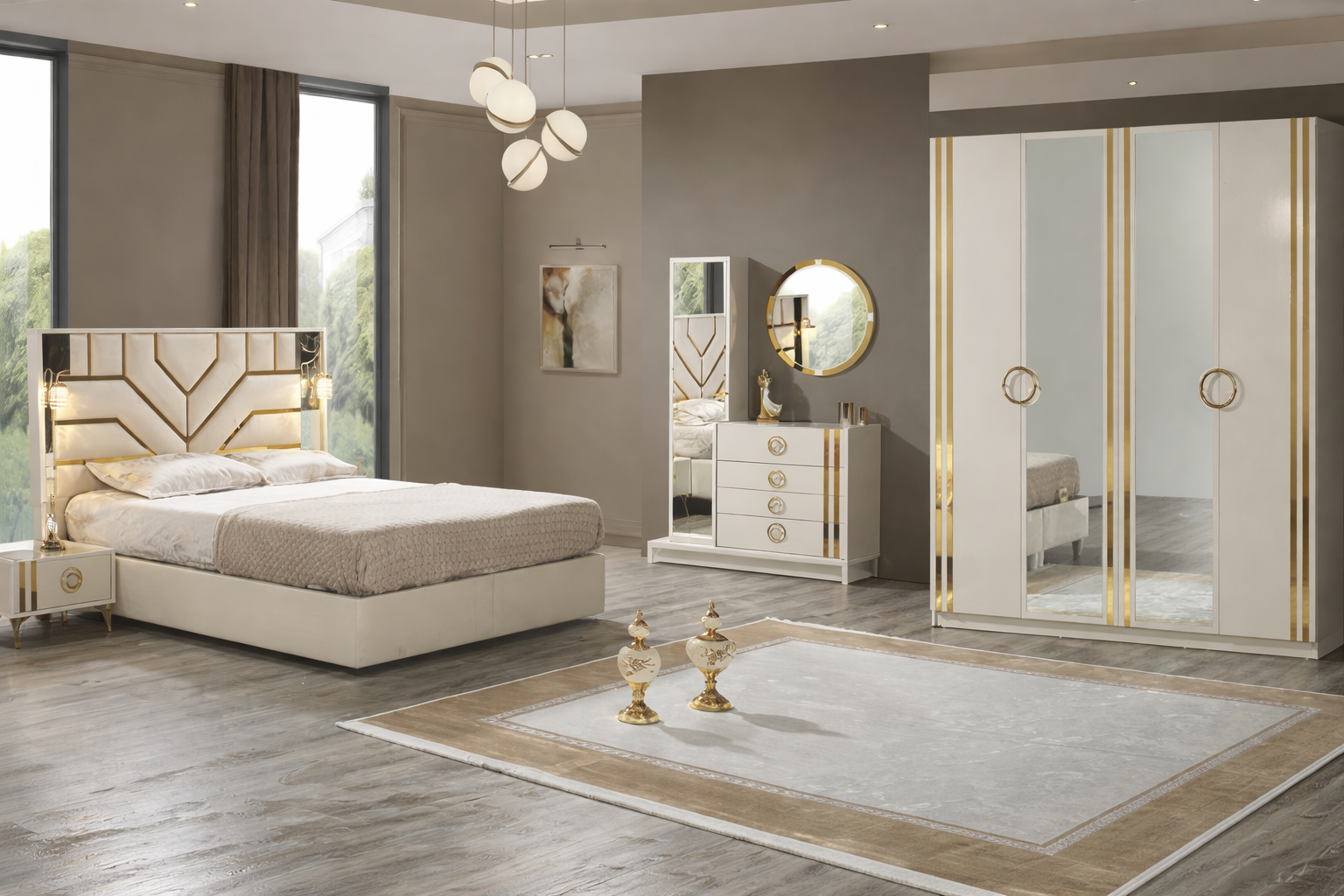 Chambre à coucher complète Vera