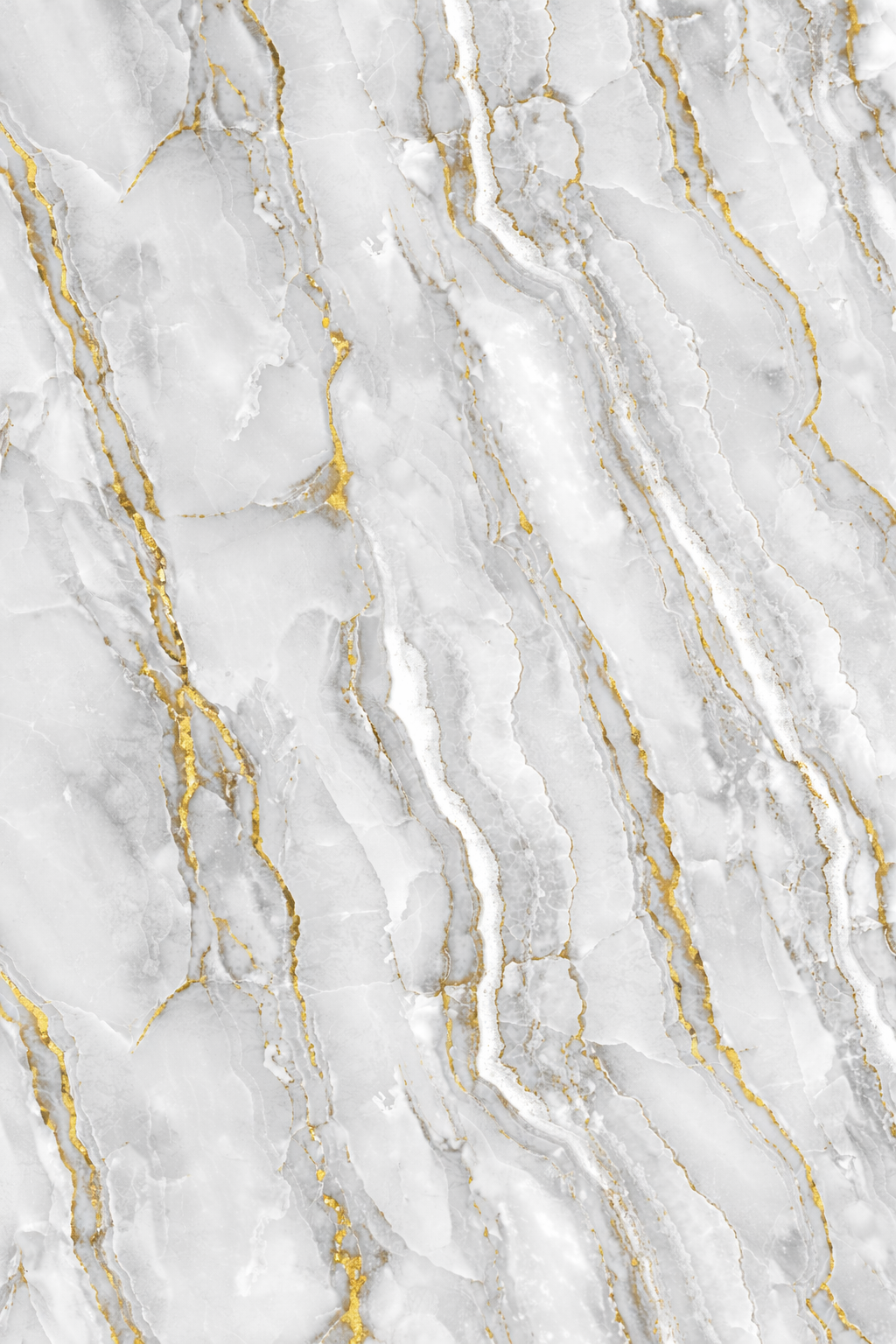 Panneau mural PVC 120x255 cm – Effet marbre gris clair doré brillant |